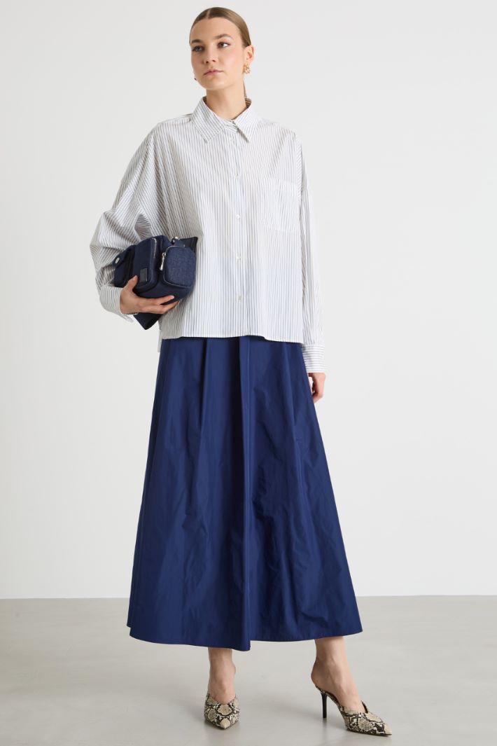 Technical Taffeta Skirt Intrend