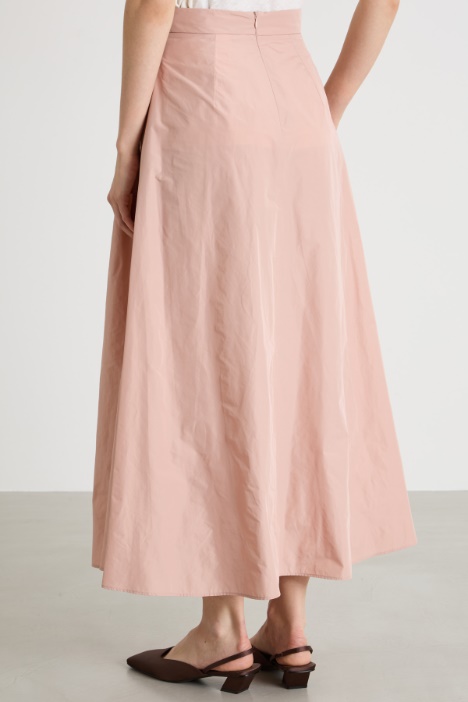 Gonna in taffetà tecnico