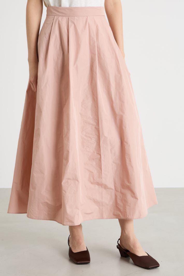 Falda de tafetán técnico Intrend - 2