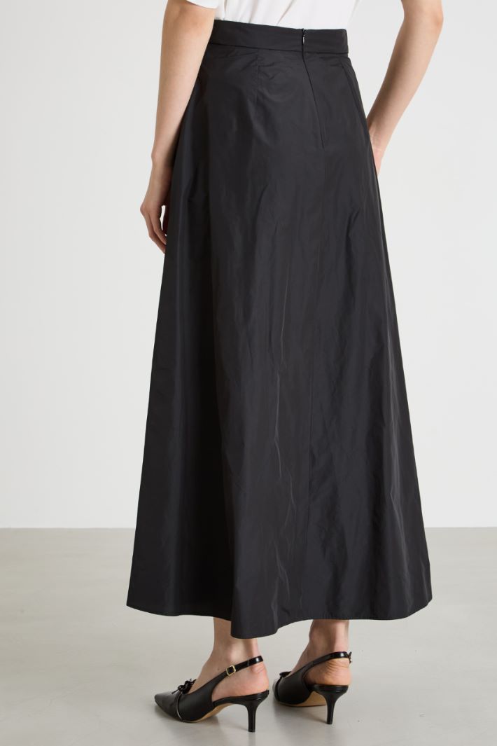 Falda de tafetán técnico Intrend - 4