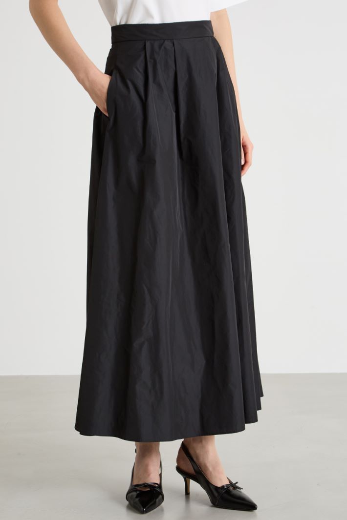 Falda de tafetán técnico Intrend - 2