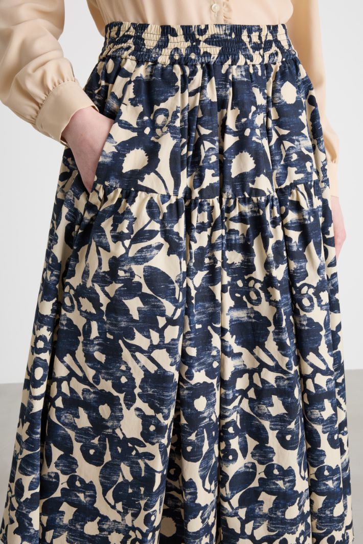 Gonna midi a fantasia Intrend - 3