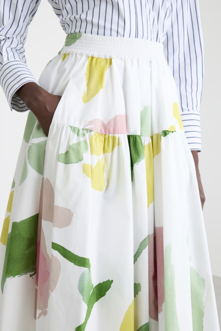 Gonna midi a fantasia Intrend - 3