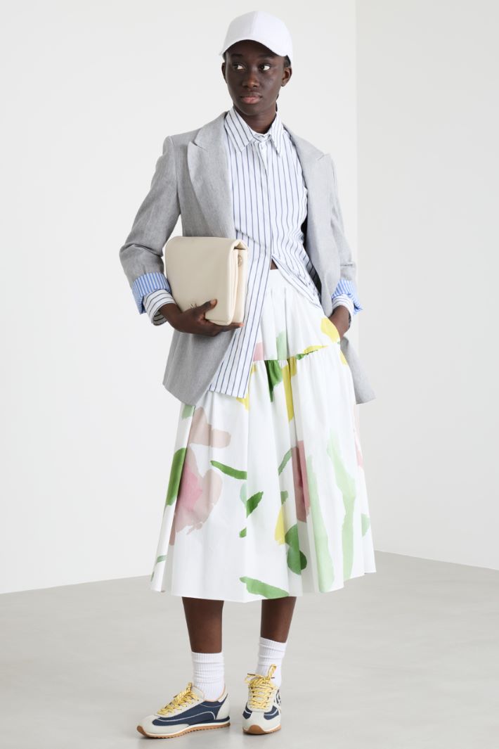 Gonna midi a fantasia Intrend