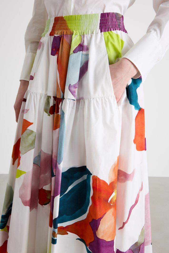 Gonna midi a fantasia Intrend - 3