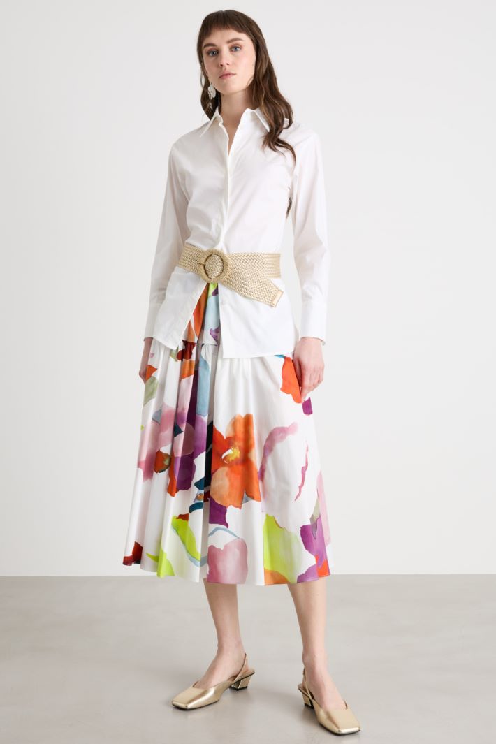 Gonna midi a fantasia Intrend