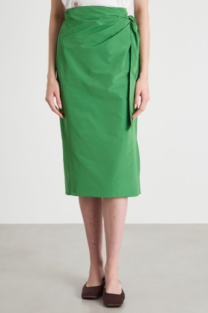 Taffeta wrap skirt Intrend - 2