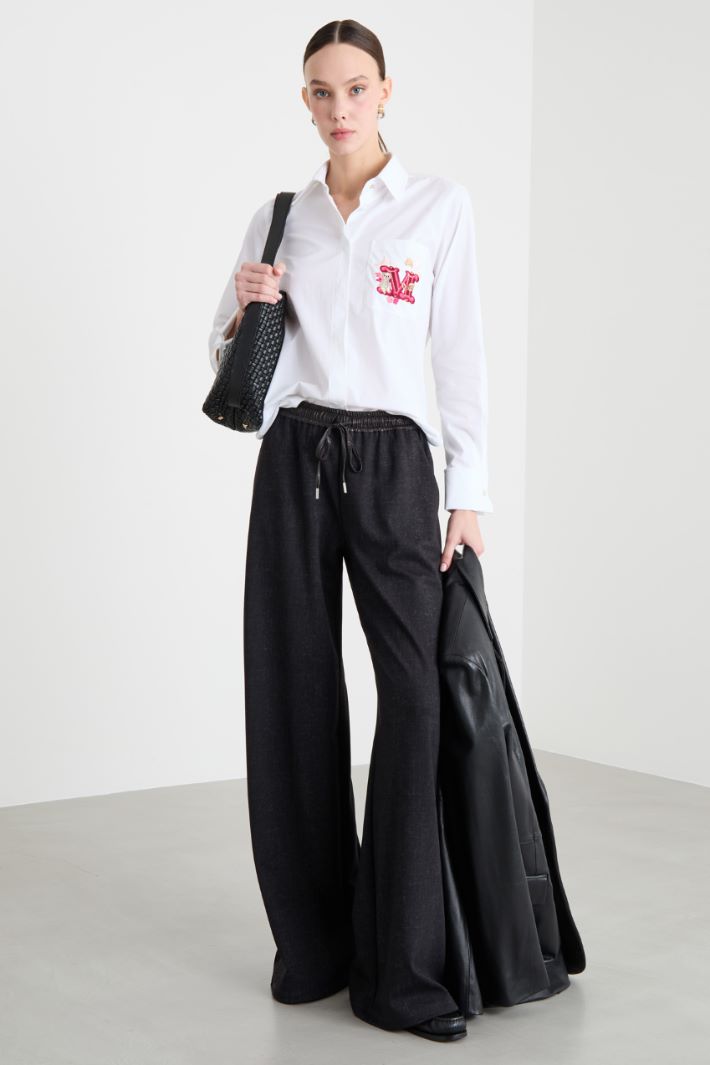 Embroidered Shirt Intrend