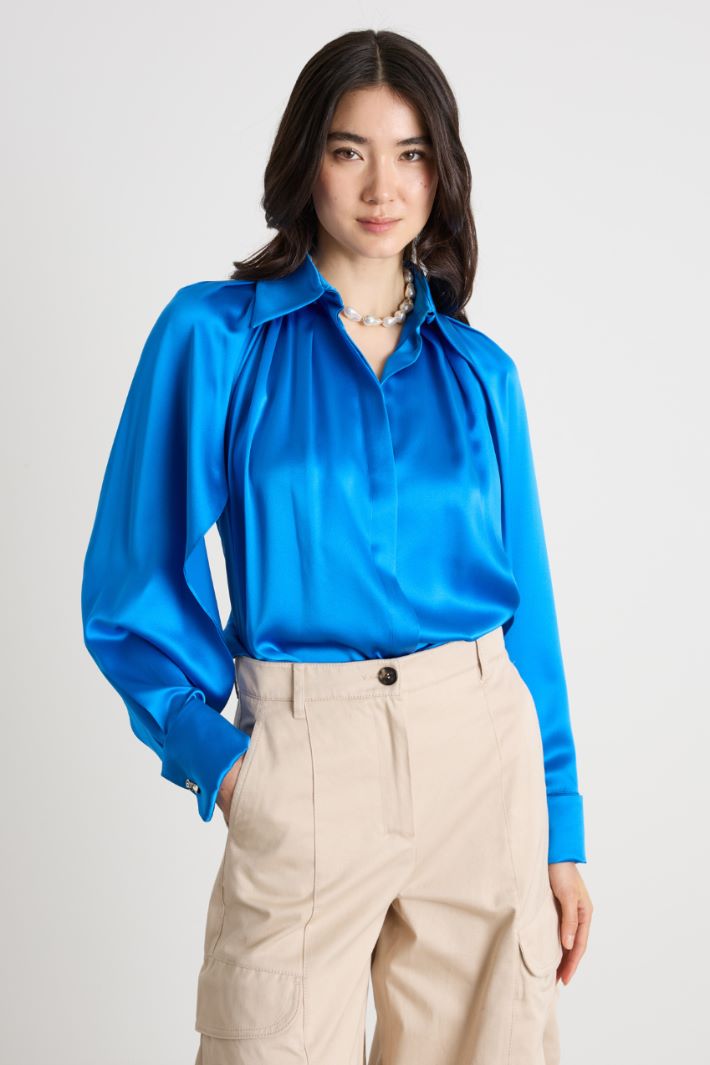 Satin blouse Intrend - 2