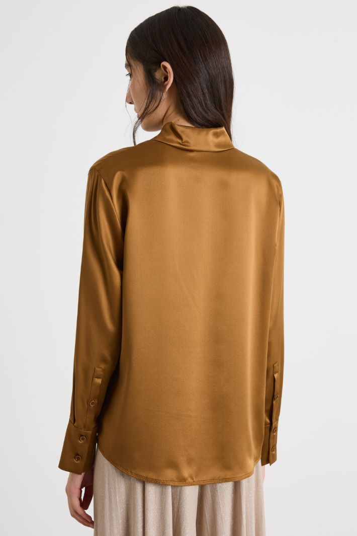 Satin blouse Intrend - 4