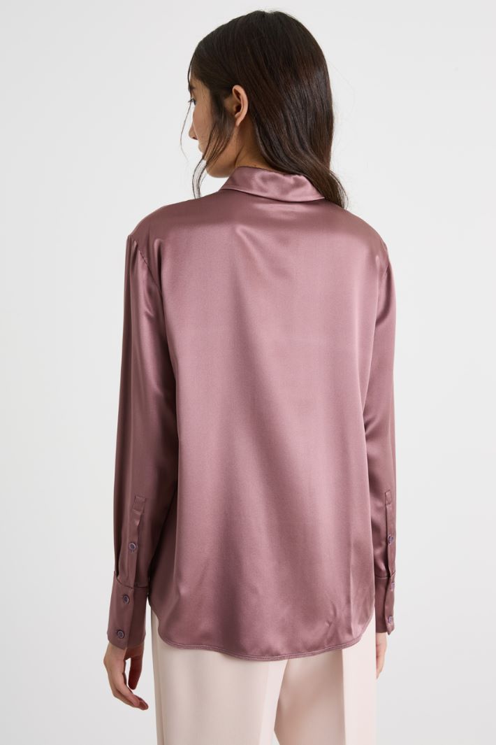 Satin blouse Intrend - 4