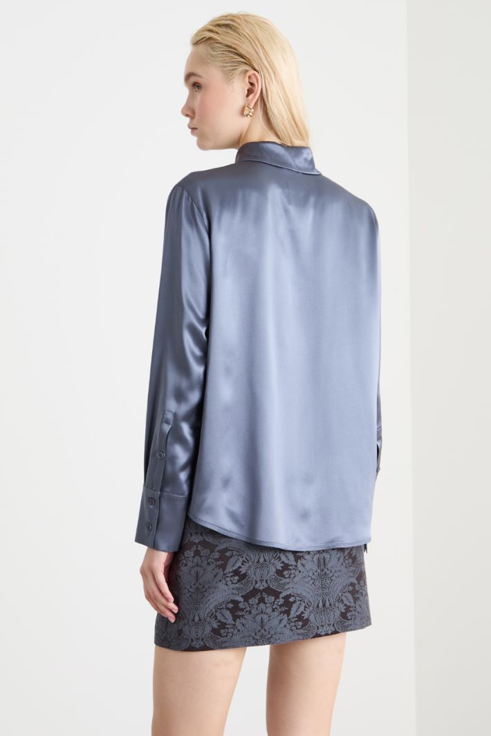 Blusa in raso Intrend - 4