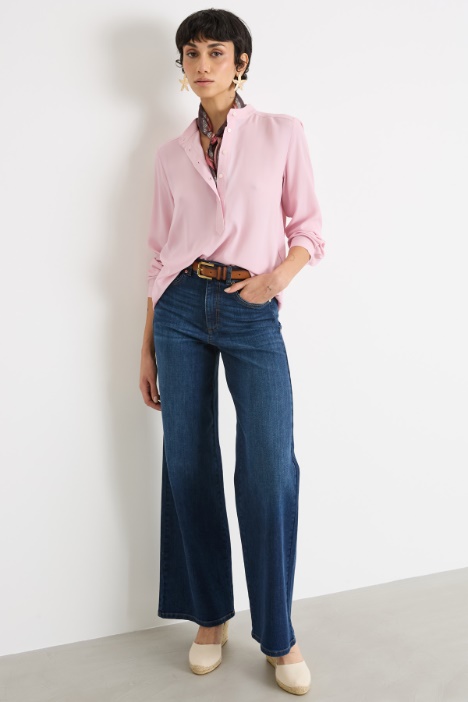 Crepe de chine blouse Intrend