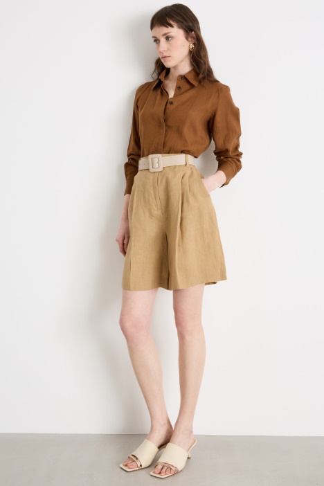 Camicia con bottoni nascosti Intrend