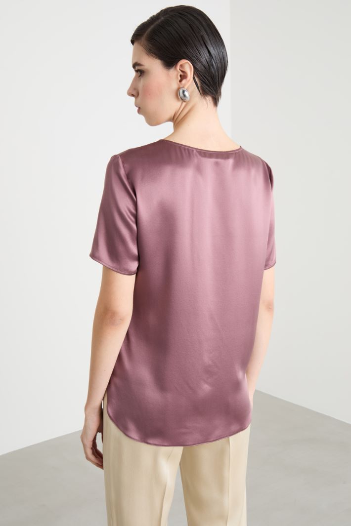 Satin blouse Intrend - 4