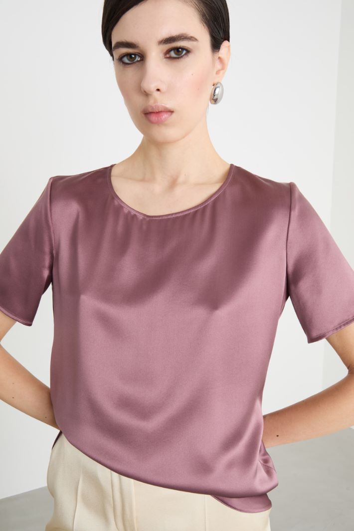 Satin blouse Intrend - 3