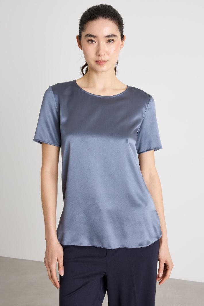 Satin blouse Intrend - 2