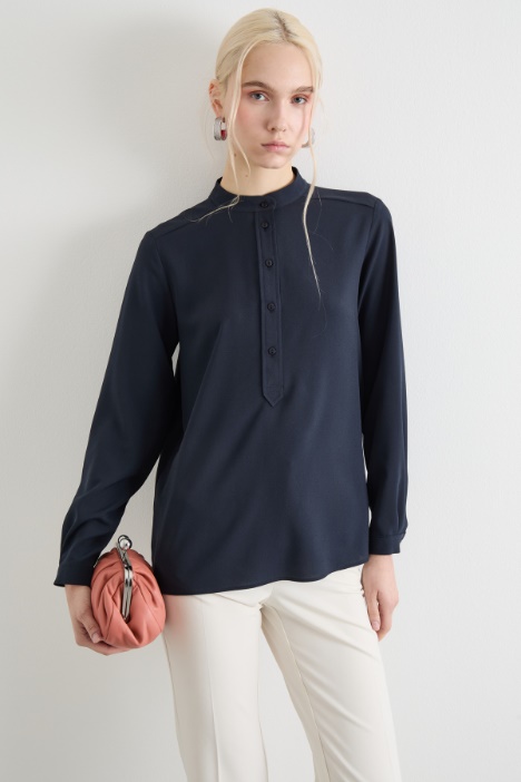 Crepe de chine blouse Intrend