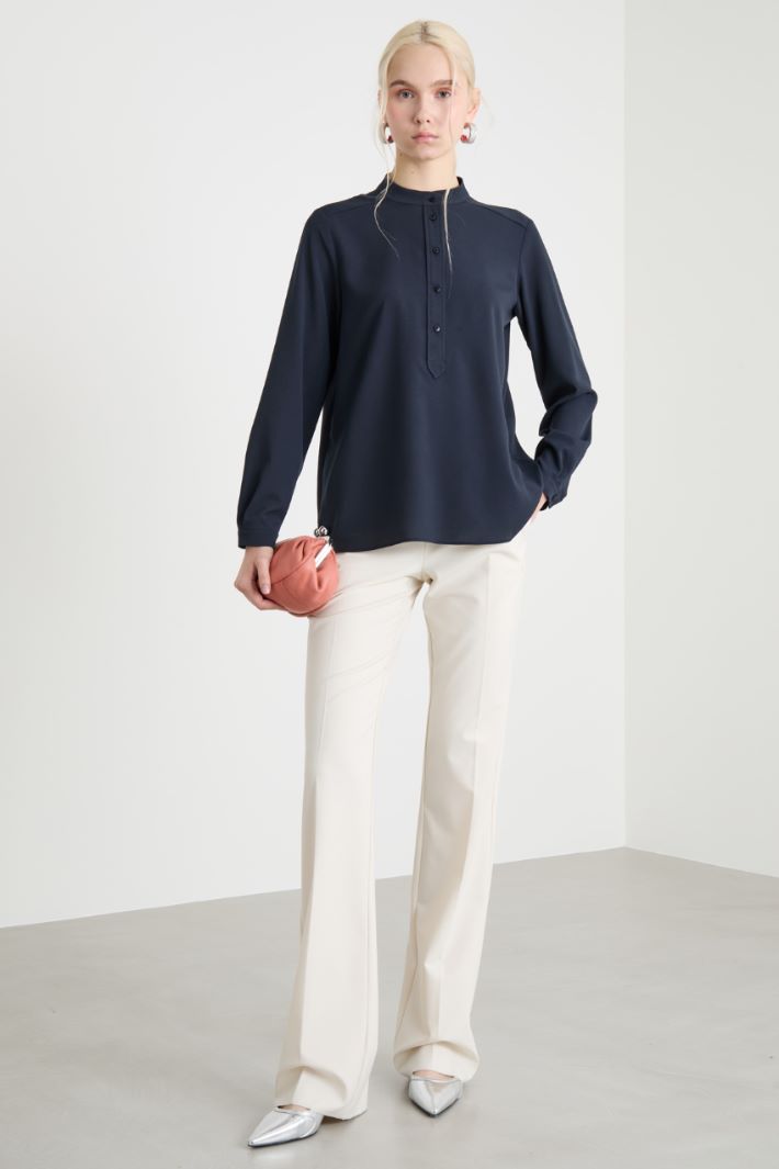 Crepe de chine blouse Intrend