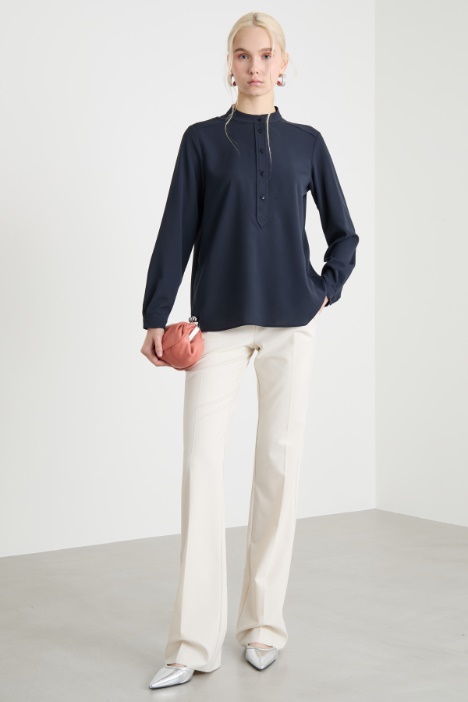 Crepe de chine blouse Intrend