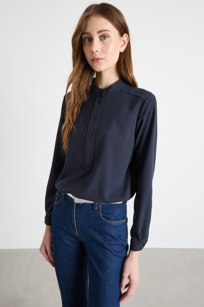 Crepe de chine blouse Intrend - 2