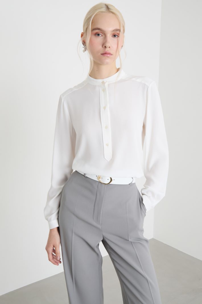 Crepe de chine blouse Intrend - 2