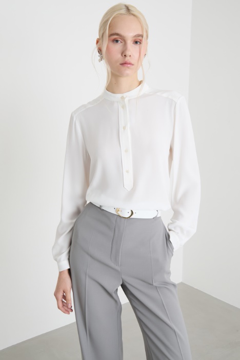 Crepe de chine blouse Intrend