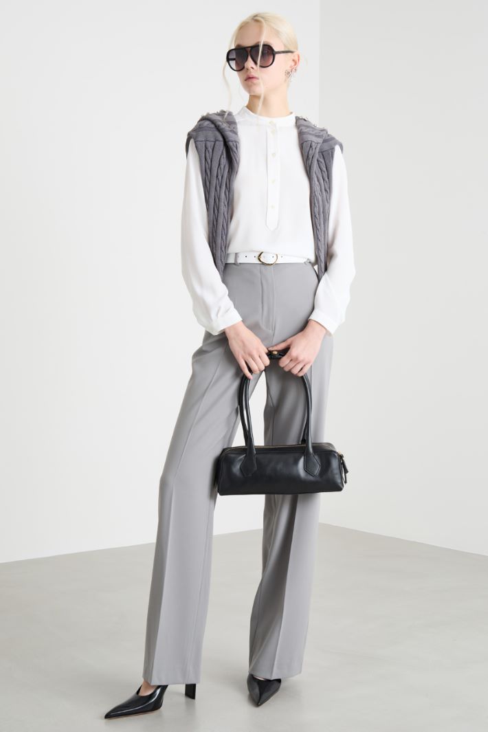 Crepe de chine blouse Intrend