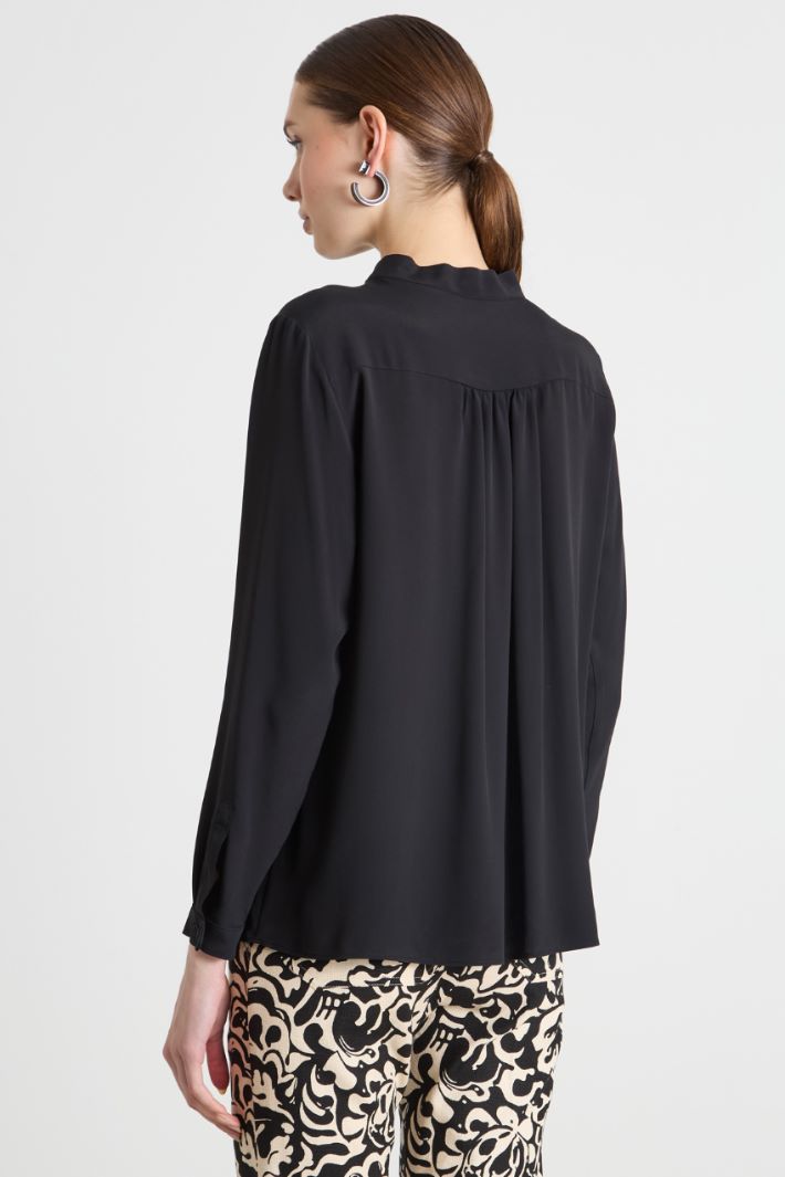 Crepe de chine blouse Intrend - 4