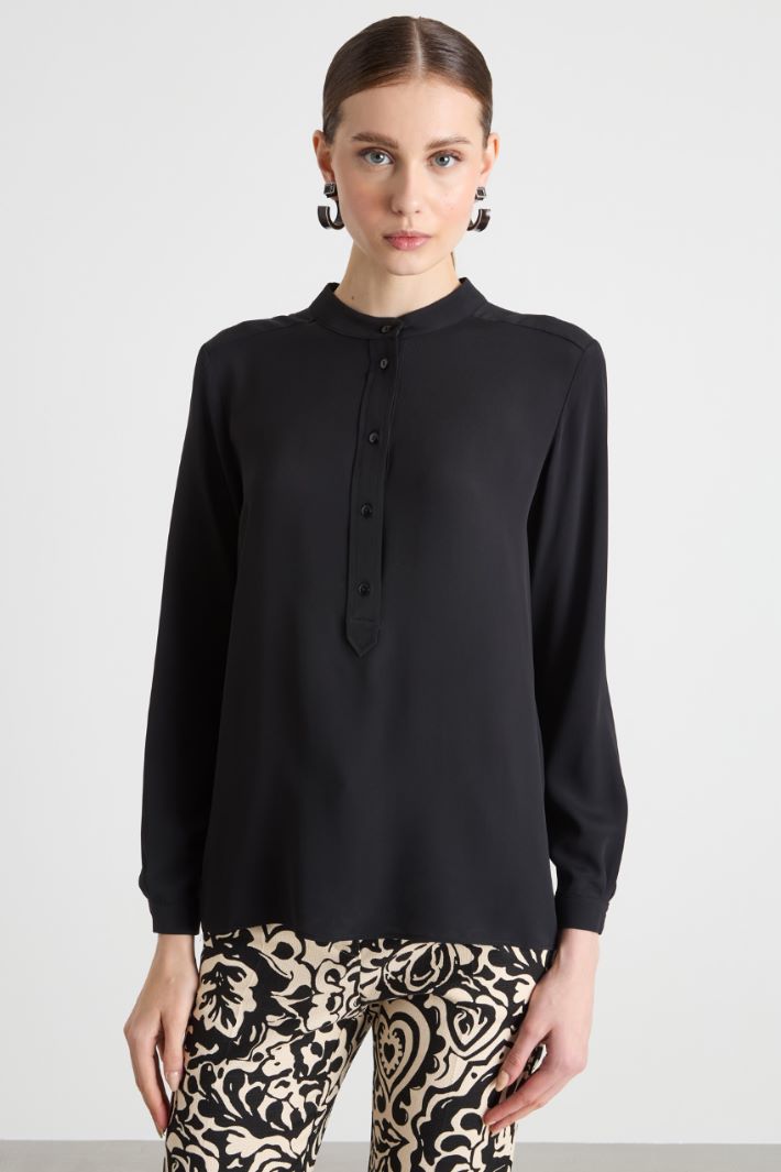 Crepe de chine blouse Intrend - 2