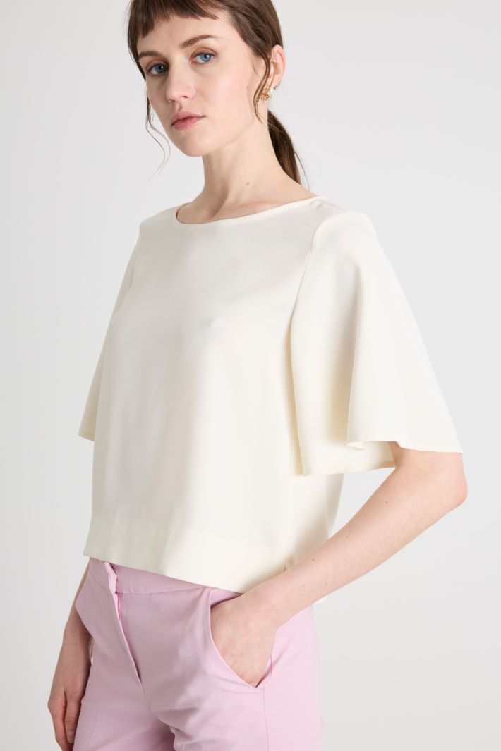 Blusa in raso Intrend - 3
