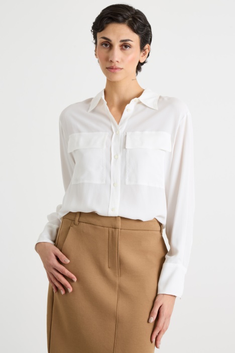Patch-pocket shirt Intrend