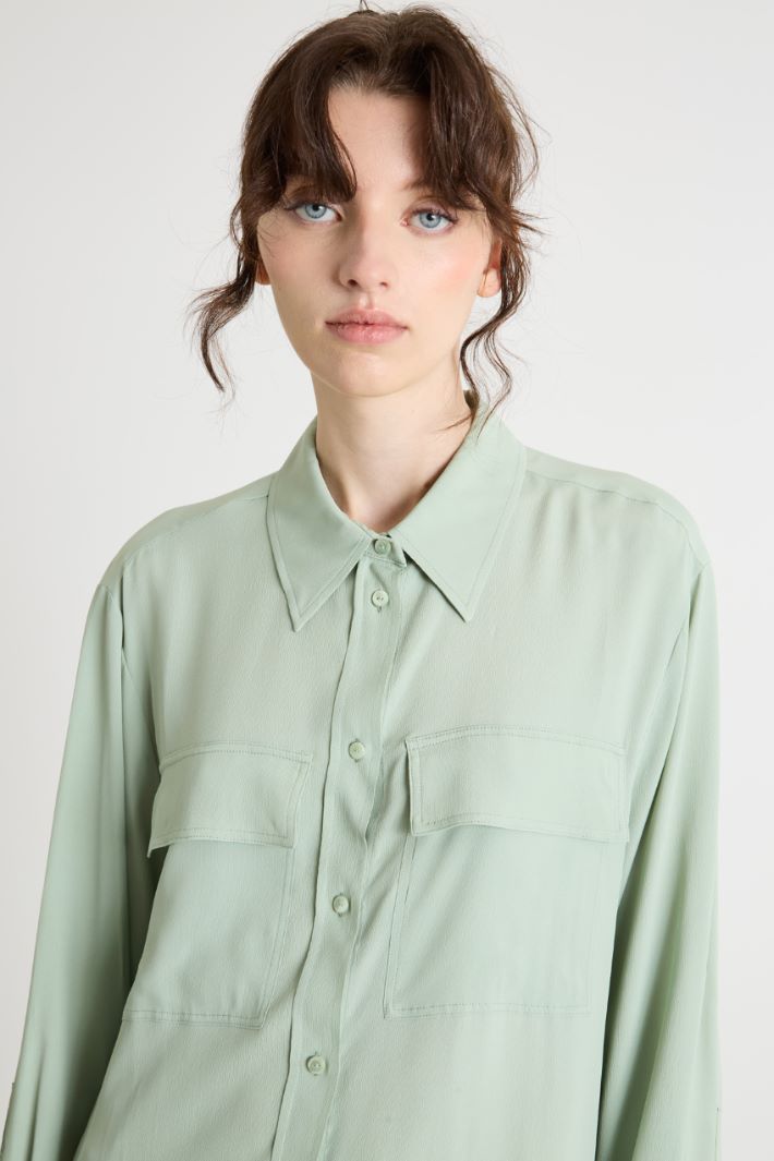 Patch-pocket shirt Intrend - 3
