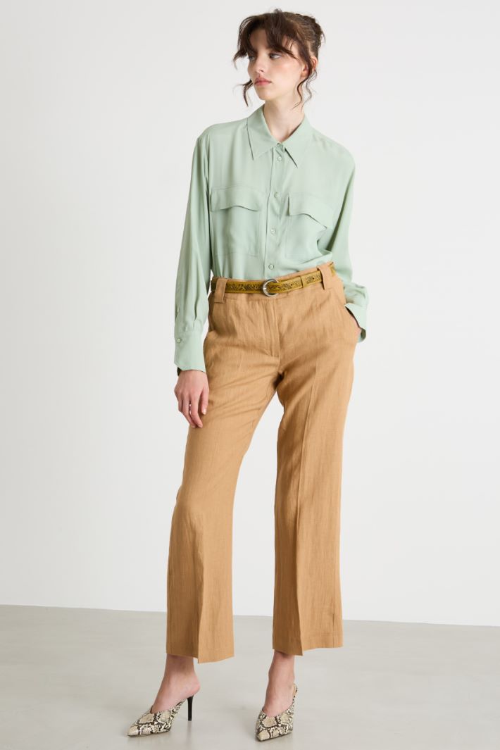 Patch-pocket shirt Intrend