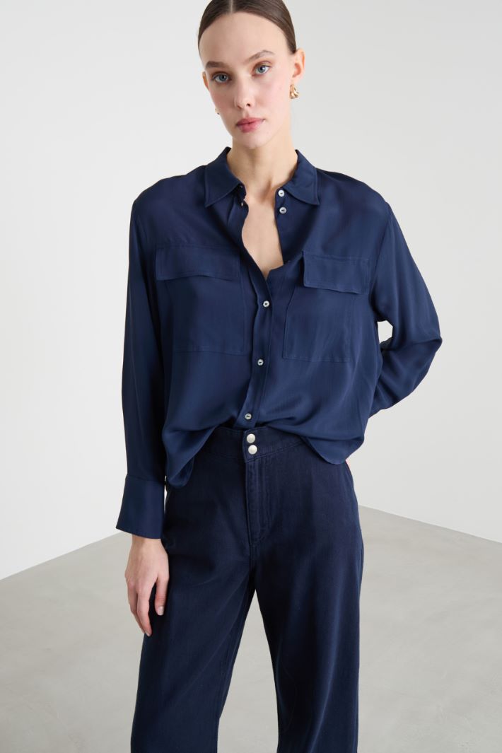 Patch-pocket shirt Intrend - 2