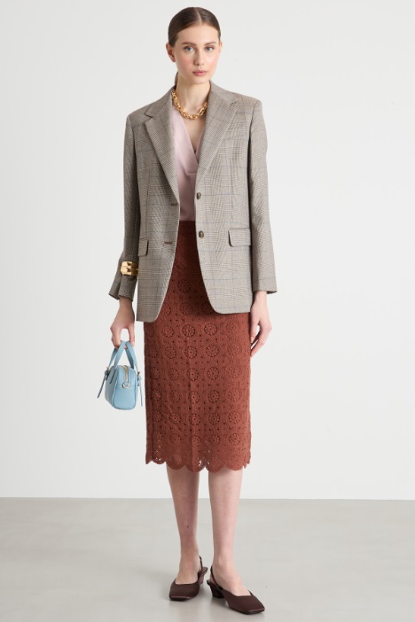 Flowing-fit V-neck blouse Intrend