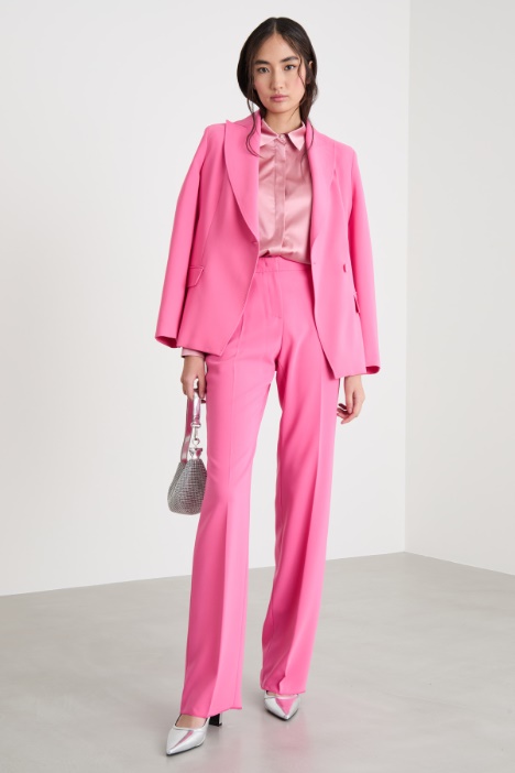 Concealed button blouse Intrend