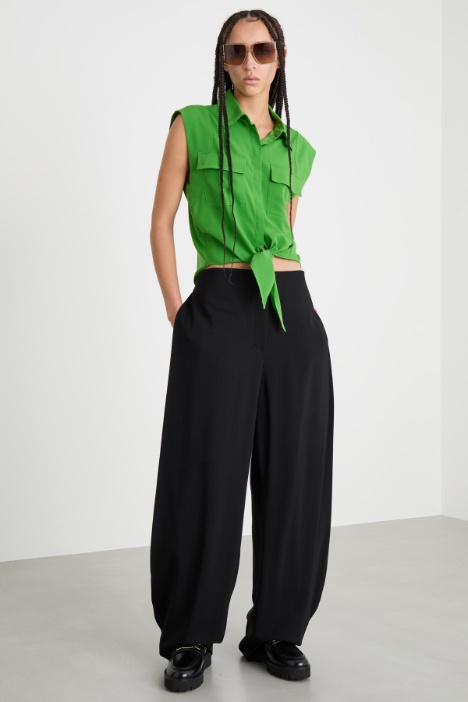 Knot-detail shirt Intrend