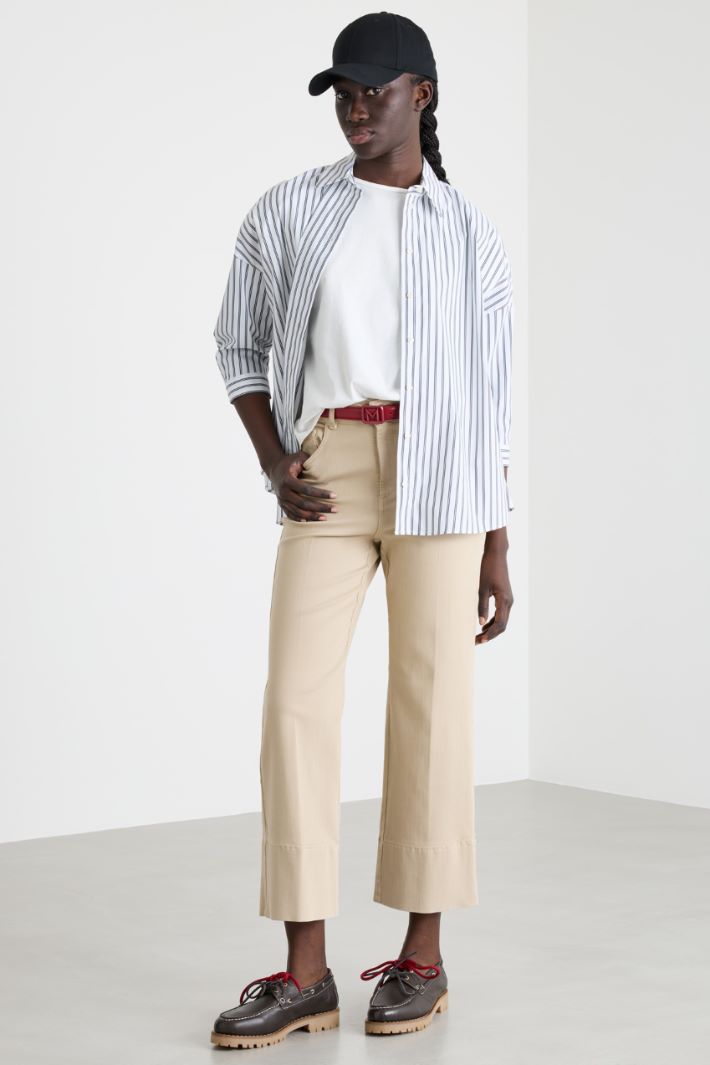 Loose-fit printed shirt Intrend