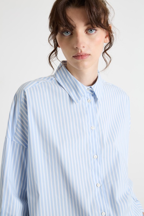 Camicia ampia con stampa