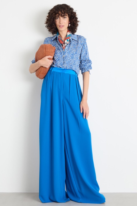 Patterned twill shirt Intrend