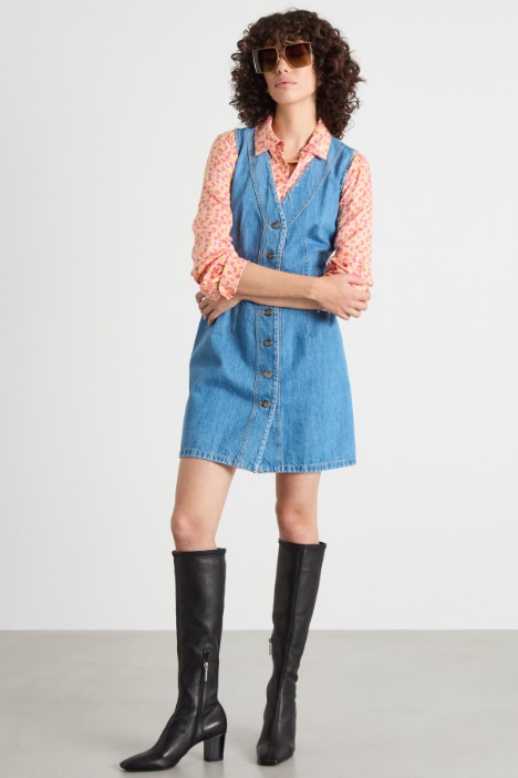 Patterned twill shirt Intrend