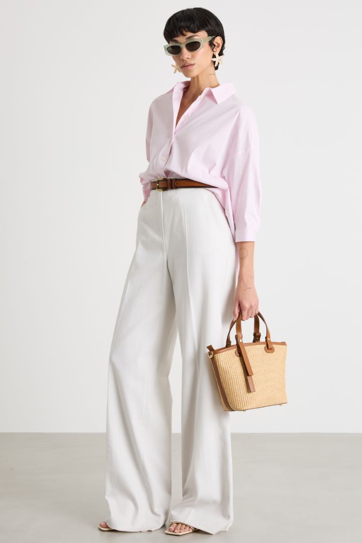 Poplin shirt Intrend