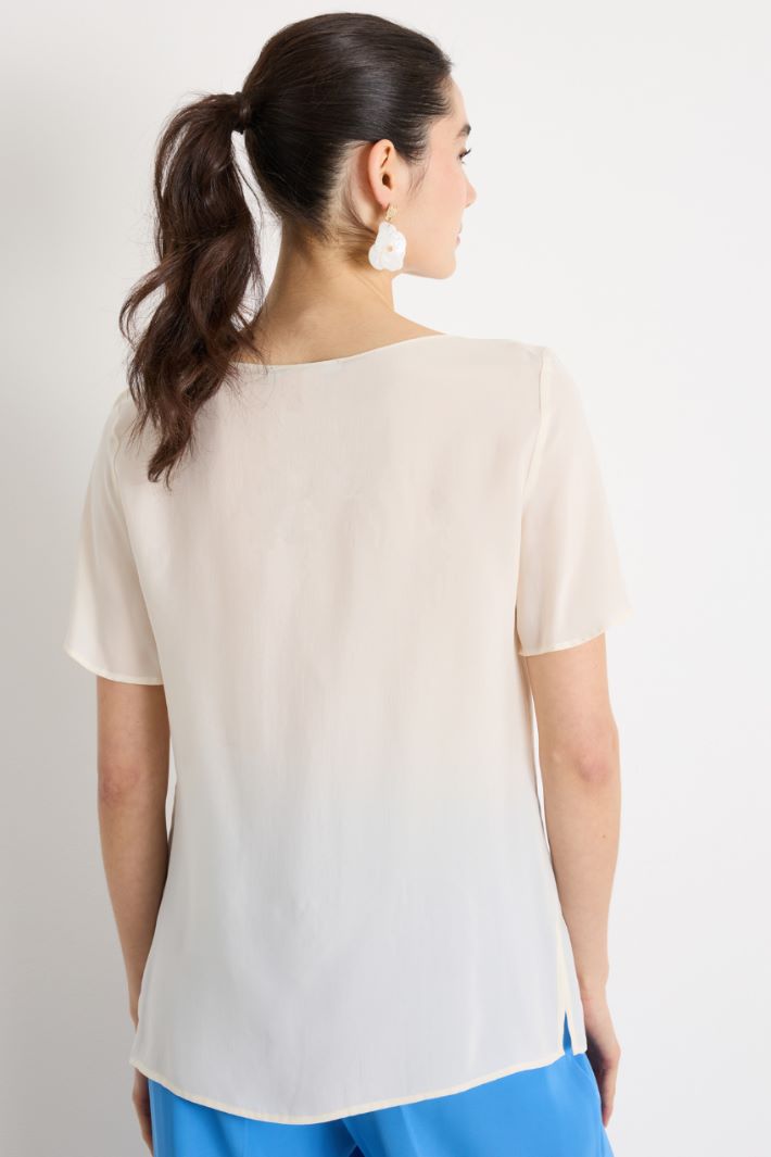 Blusa in raso Intrend - 4