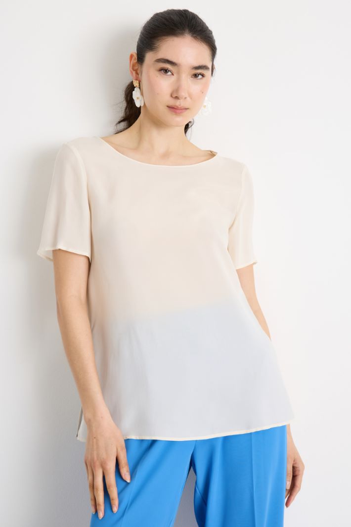 Blusa in raso Intrend - 2