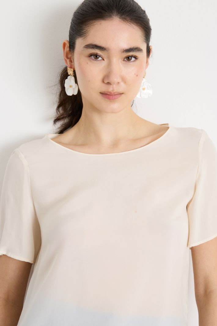 Blusa in raso Intrend - 3