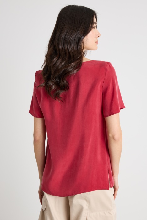 Blusa in raso