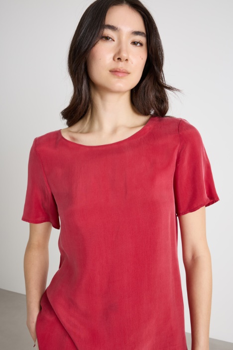 Blusa in raso