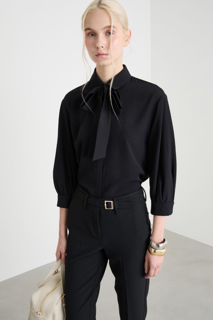 Crepe de chine blouse Intrend - 2