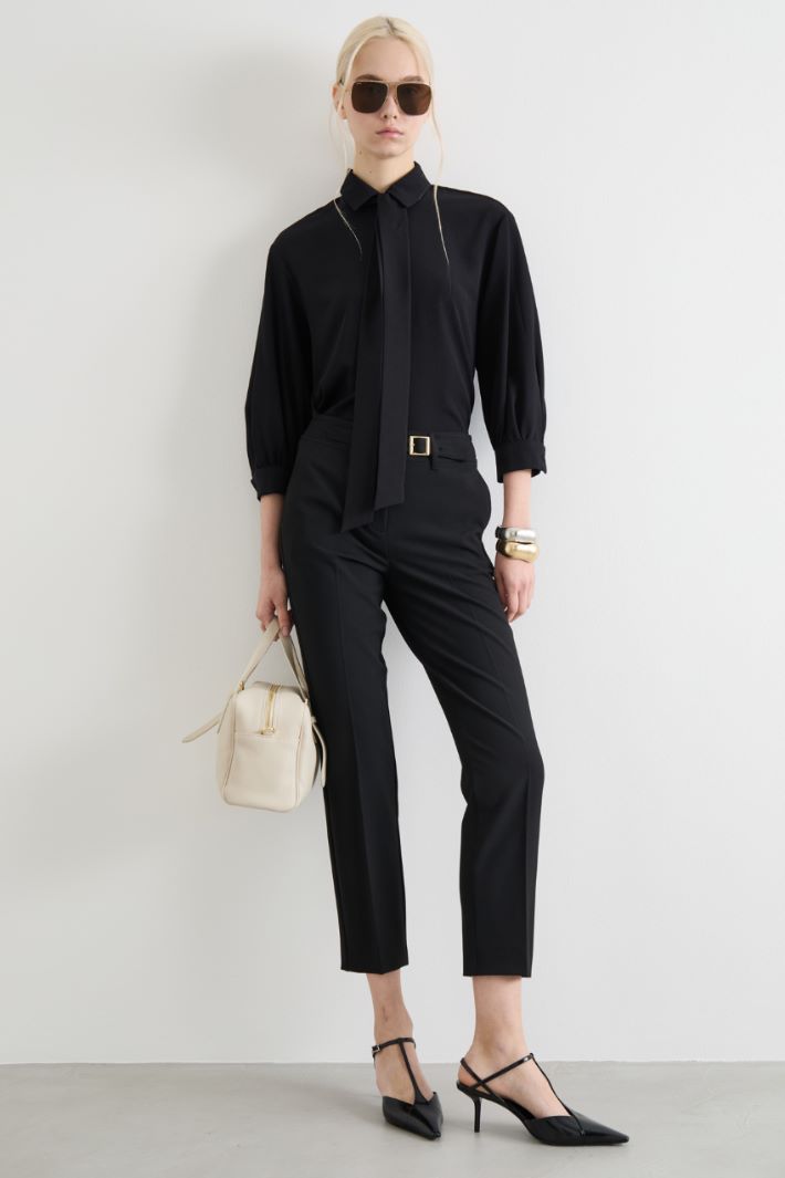 Crepe de chine blouse Intrend